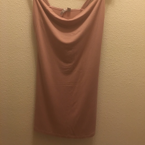 Blush Colored ASOS Short Dress - Size 8 (H-5) - Picture 2 of 4
